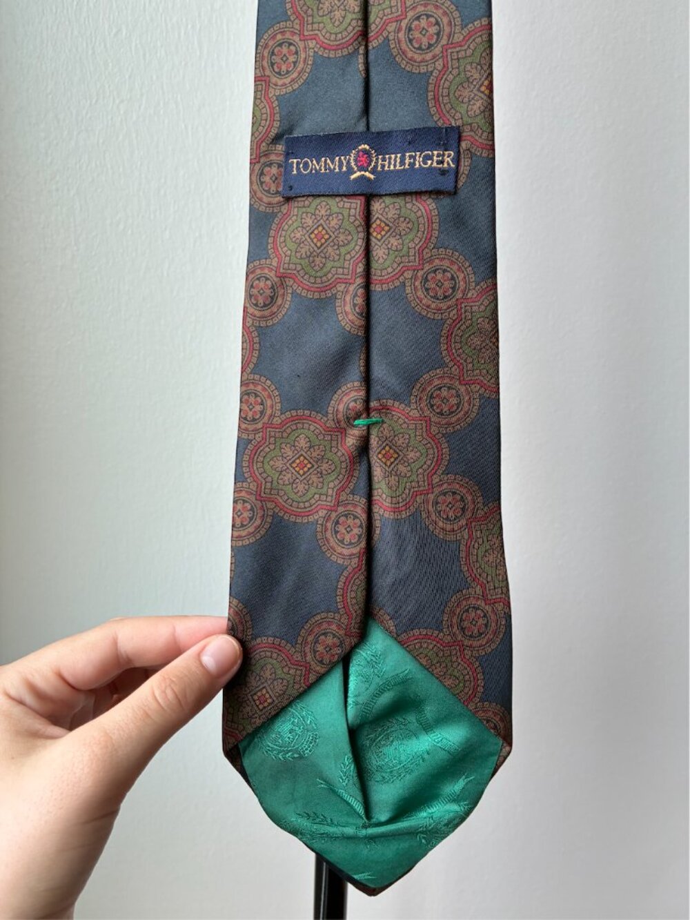 Tommy Hilfiger Vintage Italian Silk Tie - Made in USA
